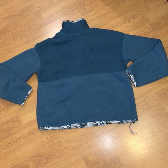 NWT The North Face Liberty Quarter Snap Pullover - Blue - Picture 11 of 11